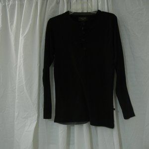 Men's 4 button long sleeve shirt